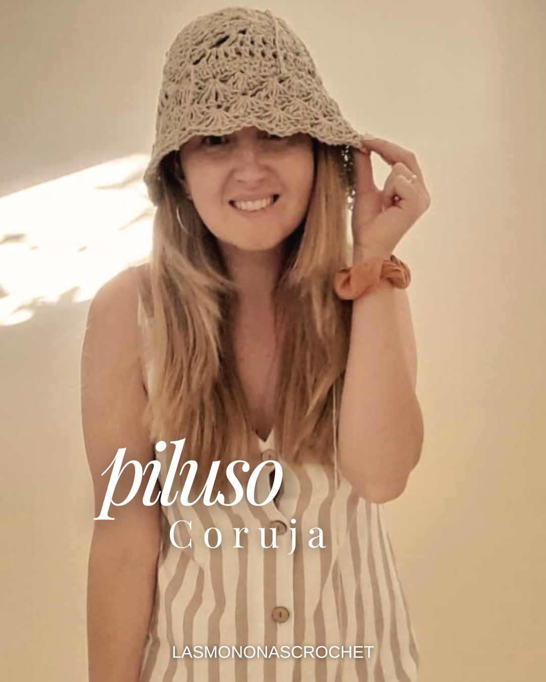 Guía de crochet-como tejer un Piluso- Piluso Coruja