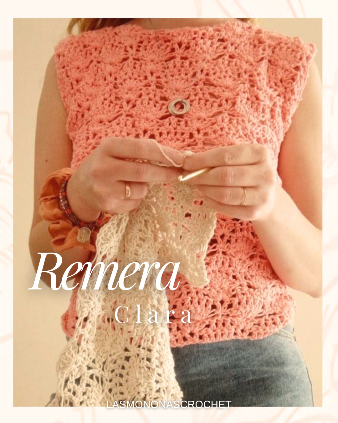 Guía a crochet-como tejer un Sweater/Reme y vestido Playero Clara - Imagen 2