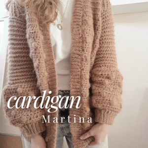 Curso online de crochet-como tejer un Sweater y un Cárdigan- sweater y cardigan Martina