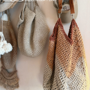 Pack verano: Bolsos a crochet/5 diseños a crochet para tejer Bolsos